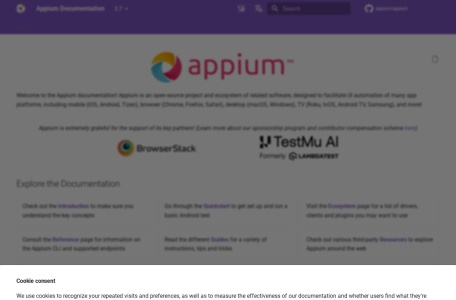 Appium Documentation