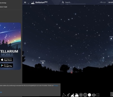Stellarium Web（在线虚拟天文馆）