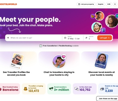 Hostelworld（旅舍世界网）