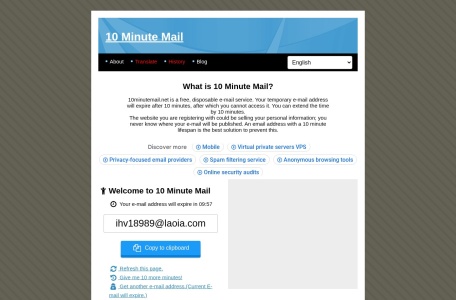 10 Minute Mail