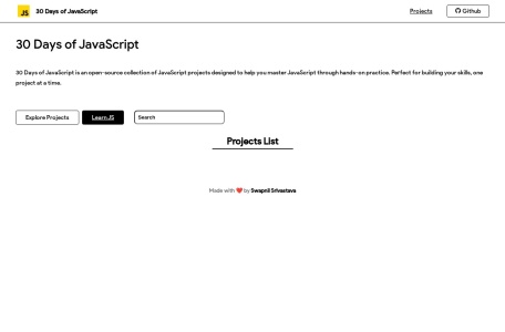 30 Days of JavaScript