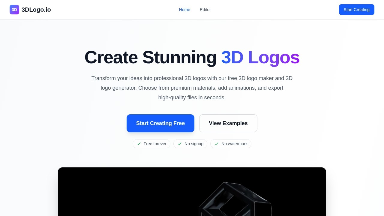 3DLogo.io