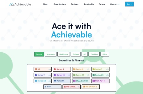 Achievable – AI adaptive learning