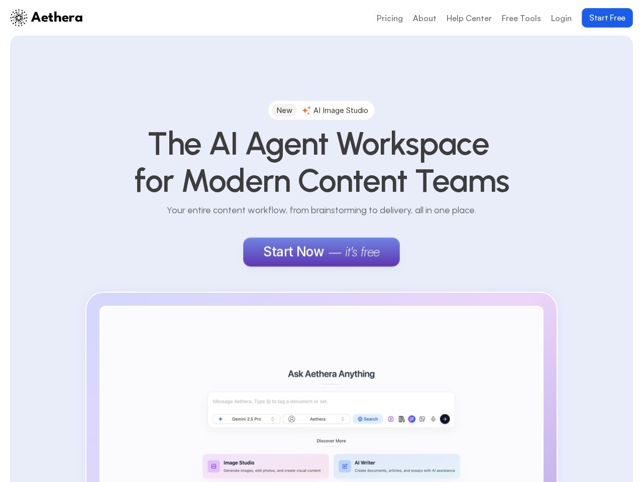 Aethera – 协作知识发现平台