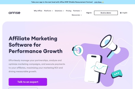 Affise_面向广告代理,与广告联盟的绩效营销软件