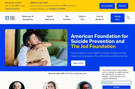 AFSP自杀预防资源