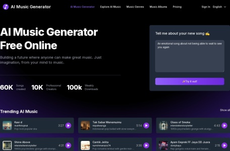 Ai music generator – 免费AI音乐生成器