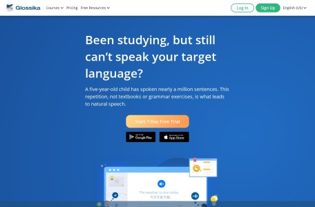 Glossika外语学习软件