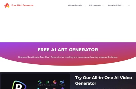 Free AI Art Generator翻译站点
