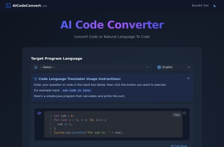 AI Code Converter
