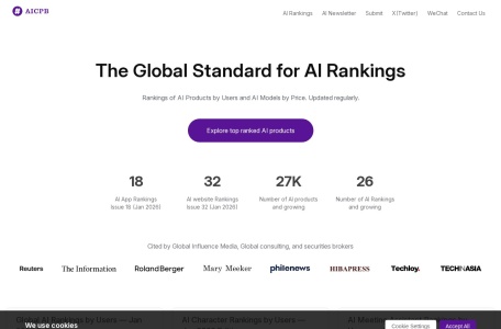 AI 产品榜-我爱网址导航
