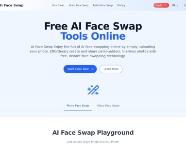 在线AI人脸替换