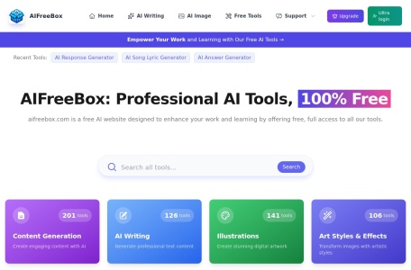 AIFreeBox: Free AI Tools
