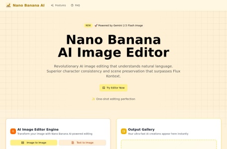 Nano Banana AI-我爱网址导航