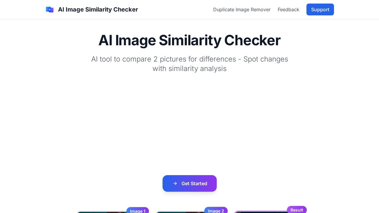 AI Image Similarity Checker