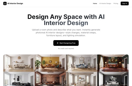 AI Interior Design翻译站点