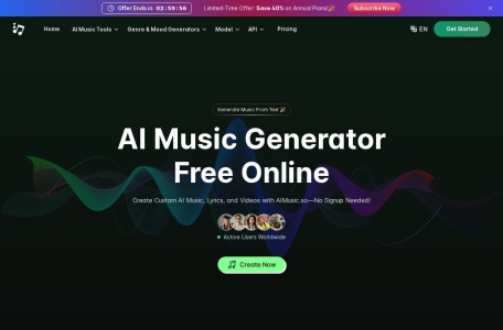 AI Music.so – AI音乐生成器