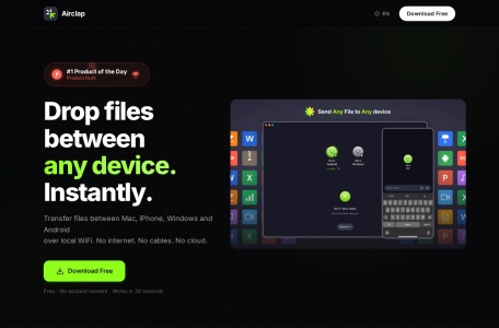 AirClap 文件传输