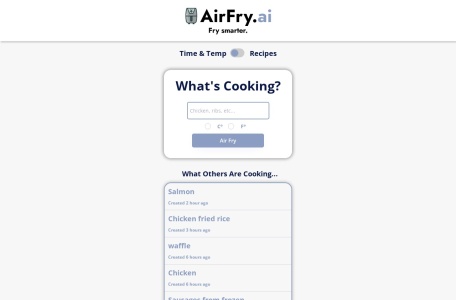 Air Fry AI