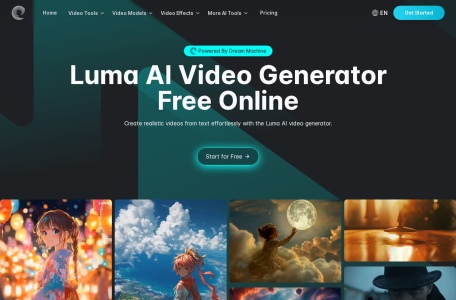 Luma AI Video Generator Free Online Powered By Dream Machine翻译站点