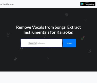 AI Vocal Remover