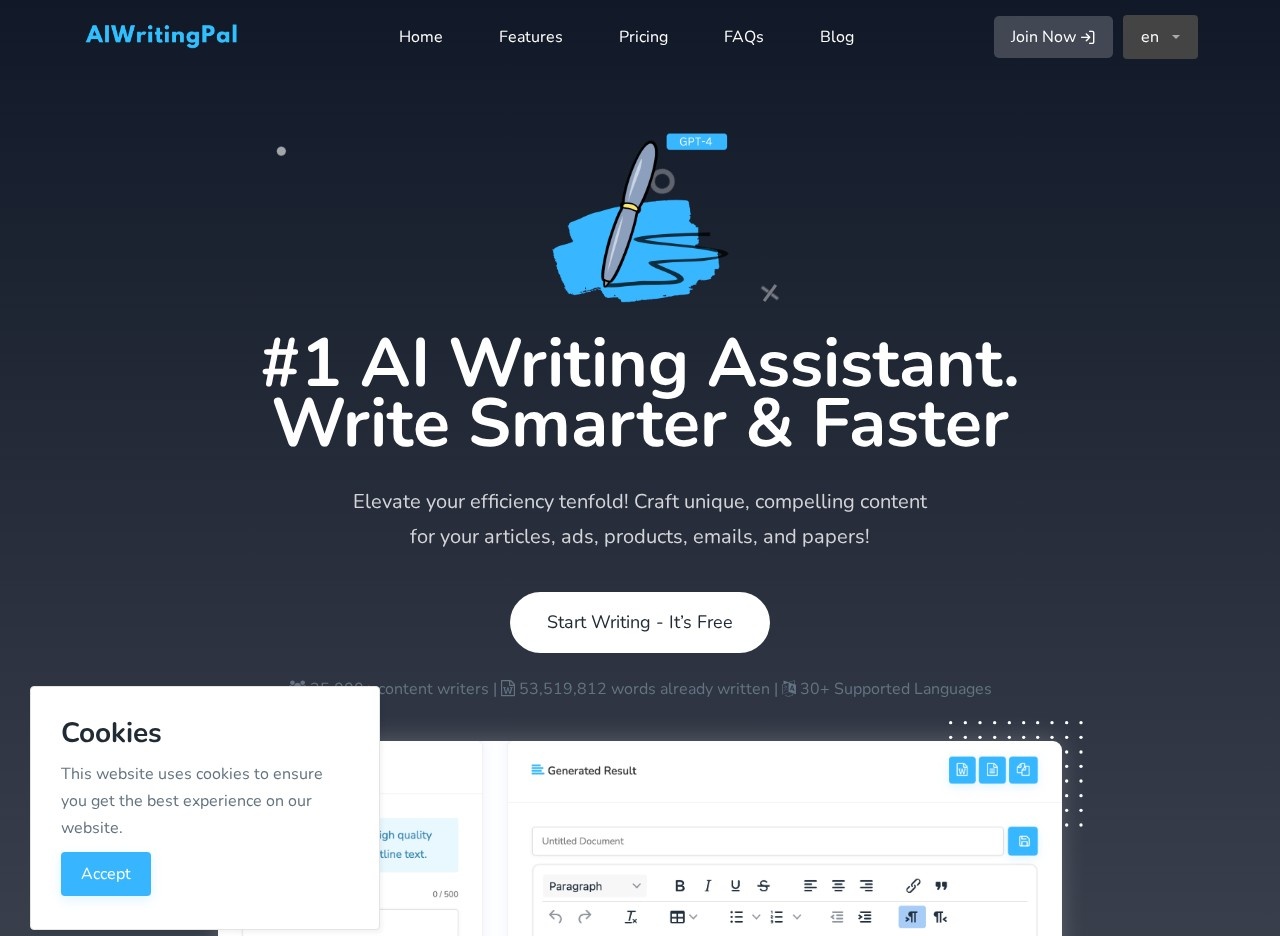 AIWritingPal 智写助手