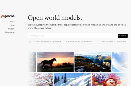 Genmo——AI生成3D动画视频
