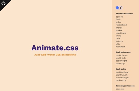 Animate.css-我爱网址导航