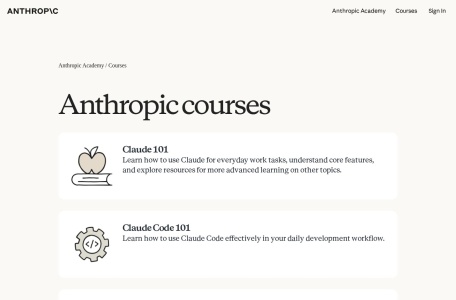 Anthropic Courses
