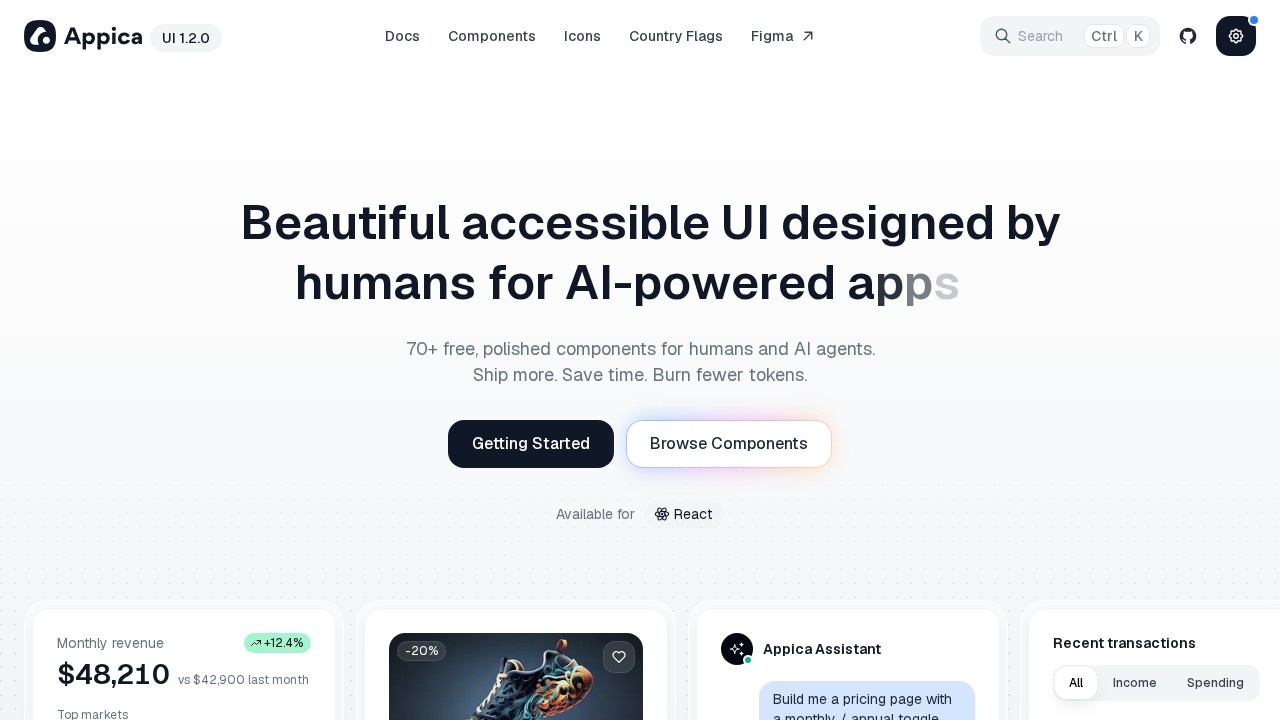 Appica UI