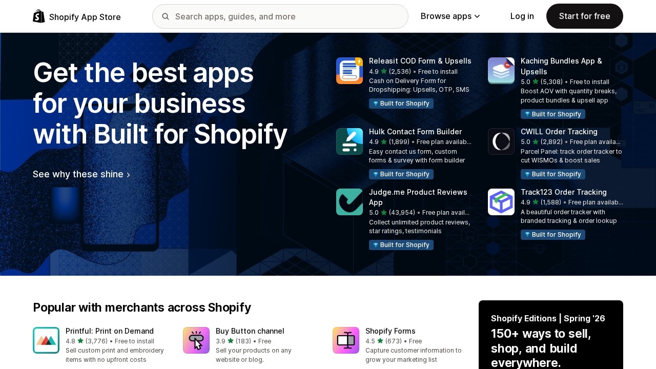 Shopify App Store