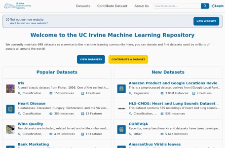 UCI Machine Learning Repository