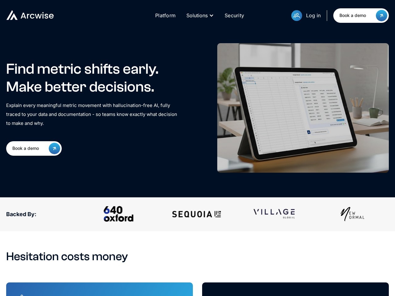 Arcwise AI – 简化数据分析流程