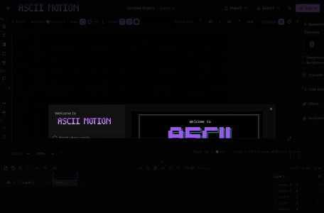 ASCII Motion-我爱网址导航