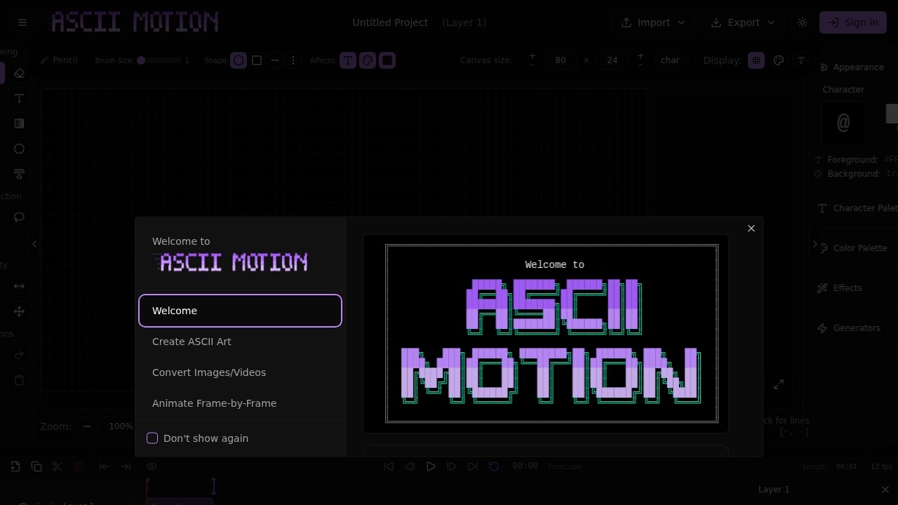 ASCII Motion