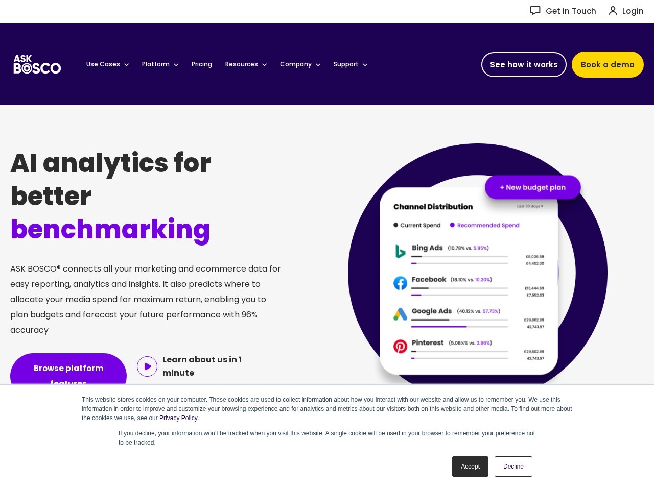 BOSCO – AI驱动的报告和预测工具