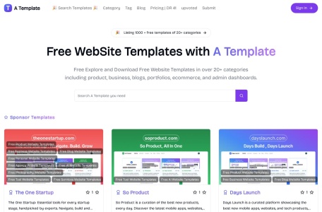 Atemplate 网页模版