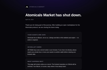 Atomicals Market