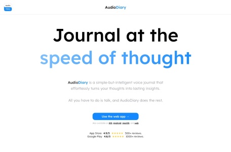 Audio Diary