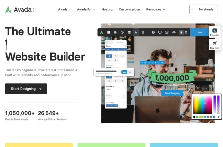 Avada – The #1 Selling Website Builder for WordPress & WooCommerce
