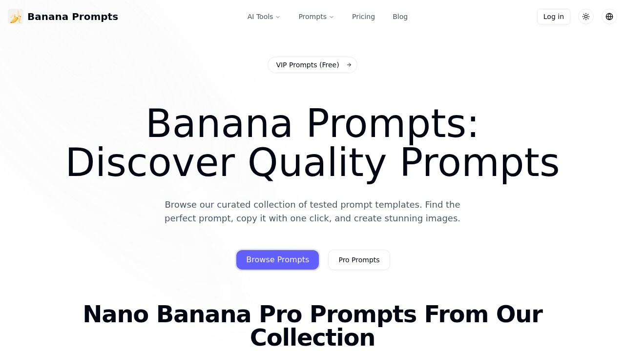 Banana Prompts