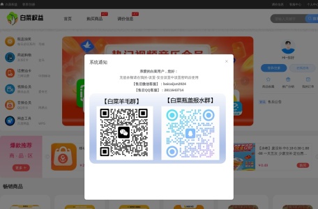 白菜权益