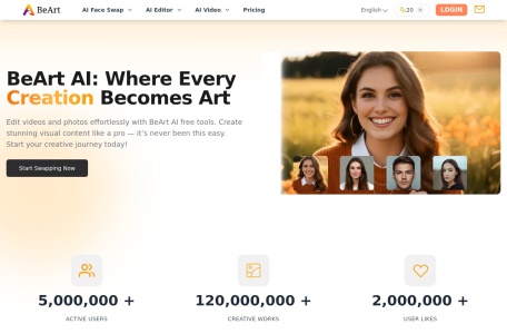 在线AI换脸工具