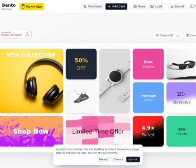 Bento Grid Generator