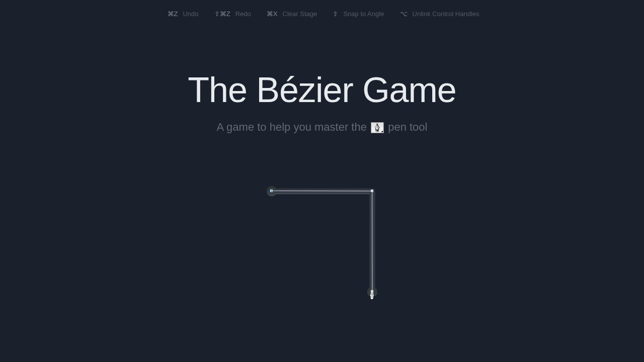 Bezier Game