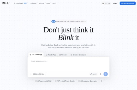 Blink AI App Builder