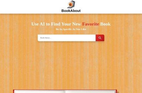 BookAbout – AI人工智能图书搜索引擎