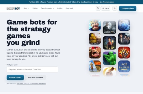 BoostBot Mobile Game Bots