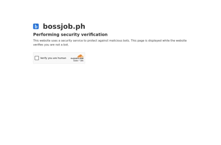 Bossjob Philippines