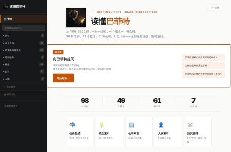 读懂巴菲特